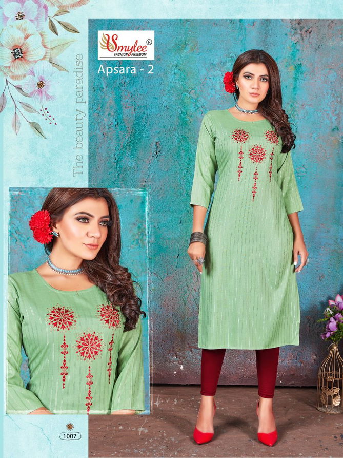 Smylee Apsara 2 Latest Ethnic Wear Designer Long Kurti Collection